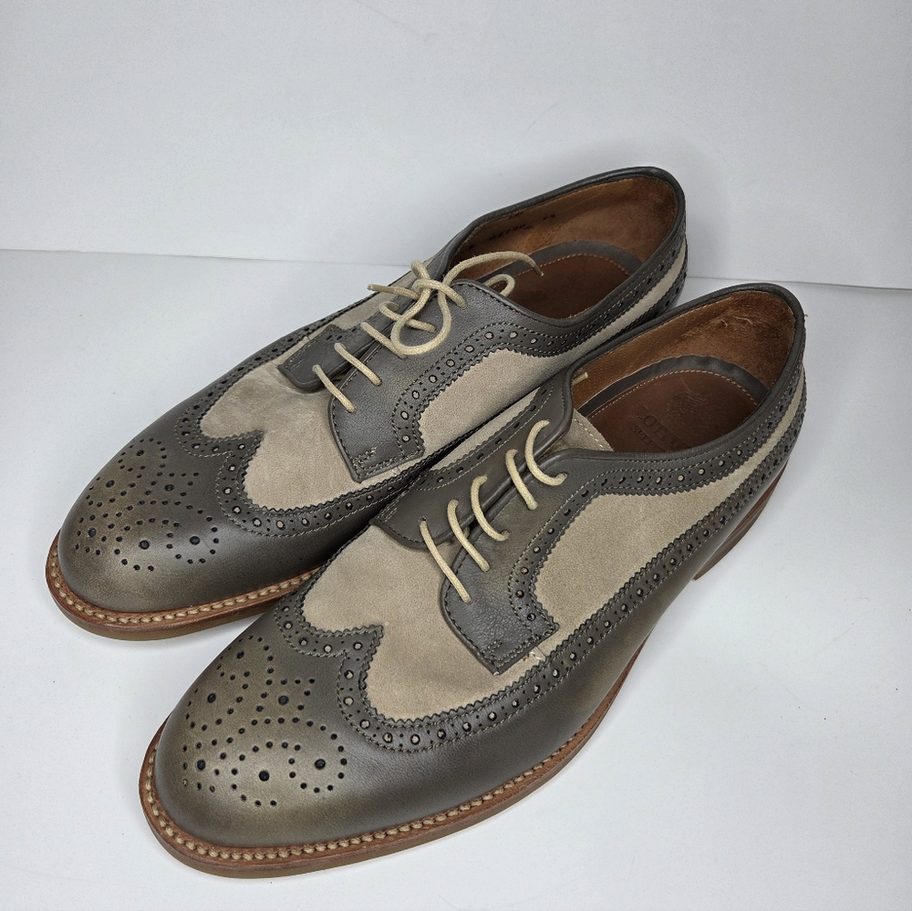 Lottusse Select 1877 Mens Shoes Oxford Tan Brown Formal Lace
